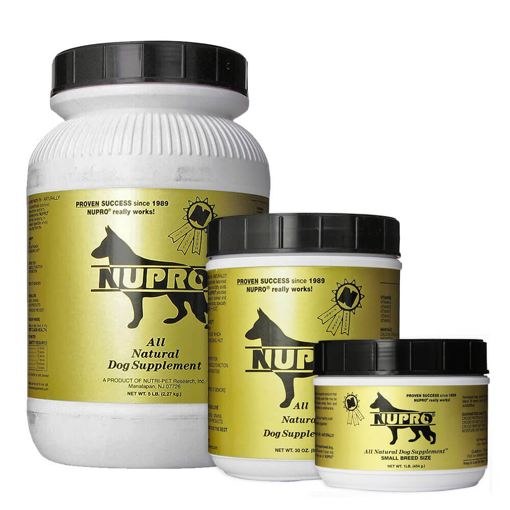 nupro all natural dog supplement