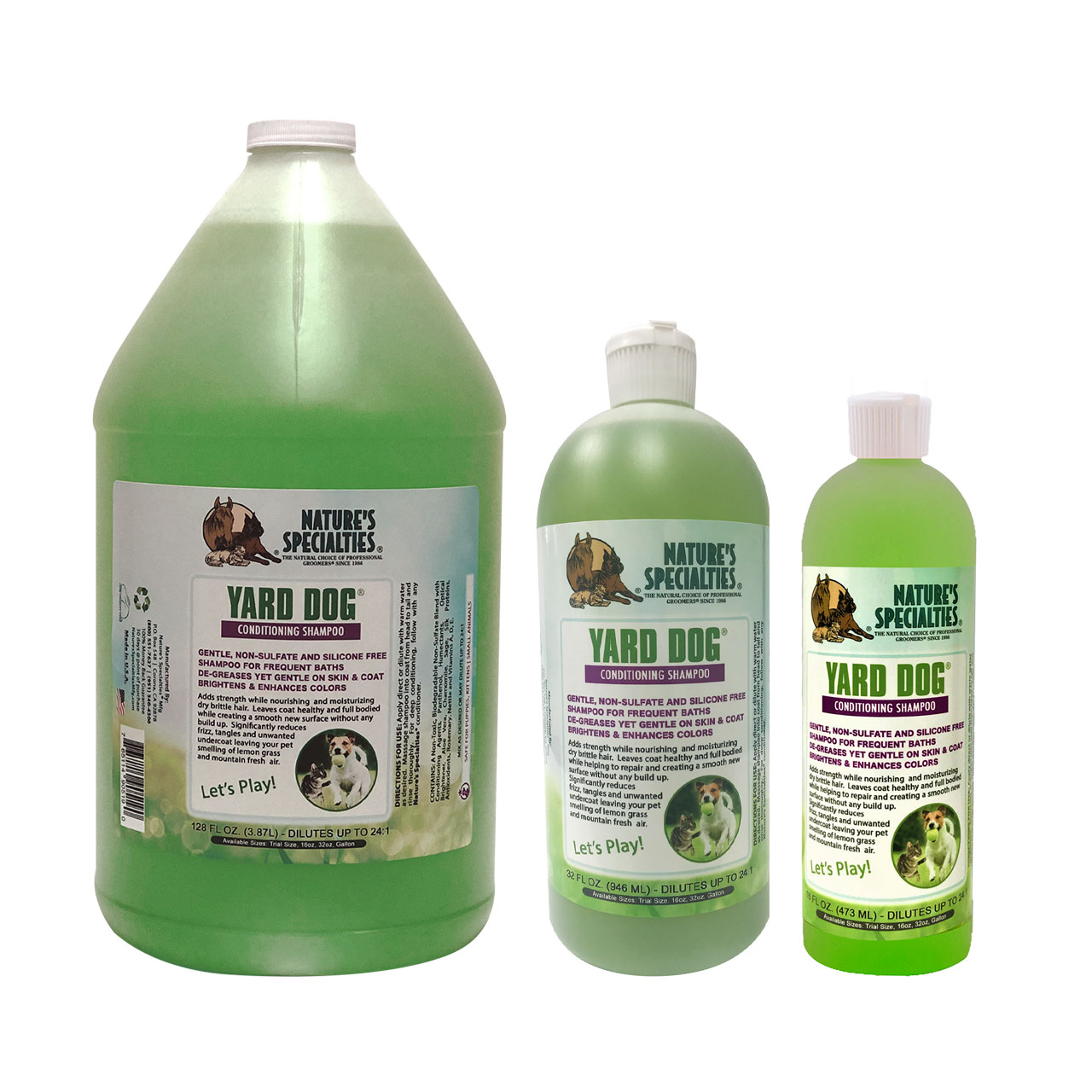 Nature's Specialties Yard Dog Conditioning Shampoo for Dogs and Cats