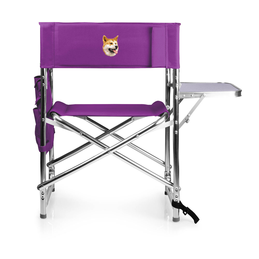 Embroidered Picnic Time Sports Chair
