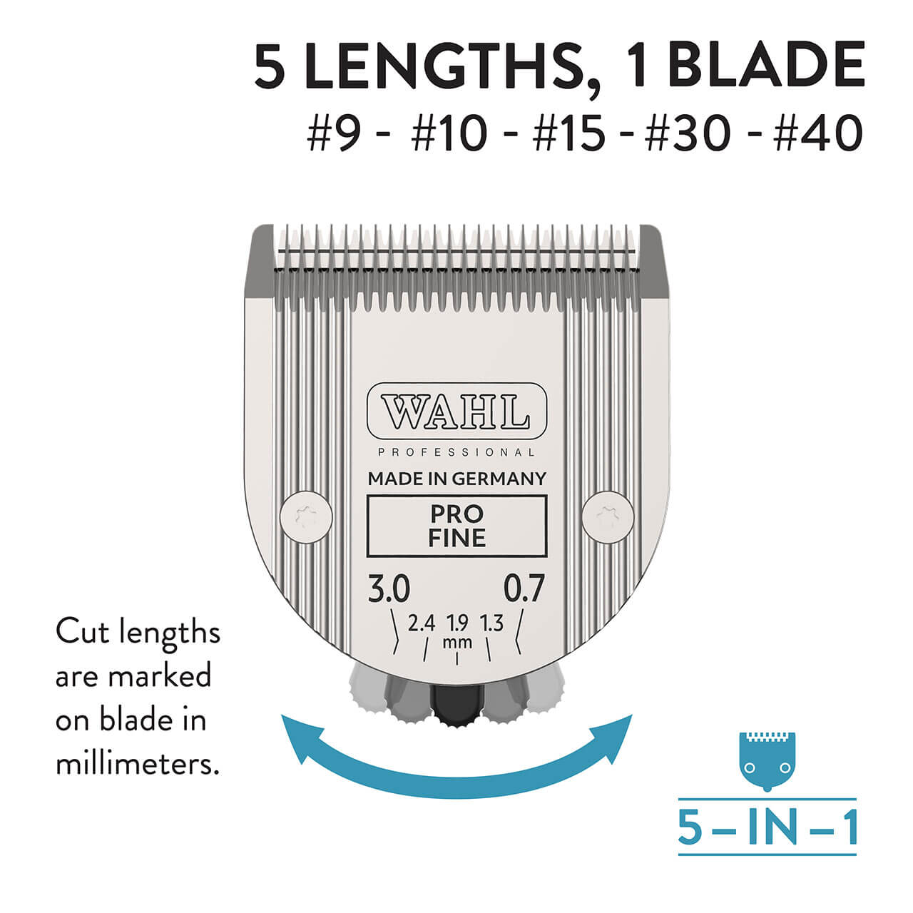 Wahl Adjustable 5-in-1 Blades