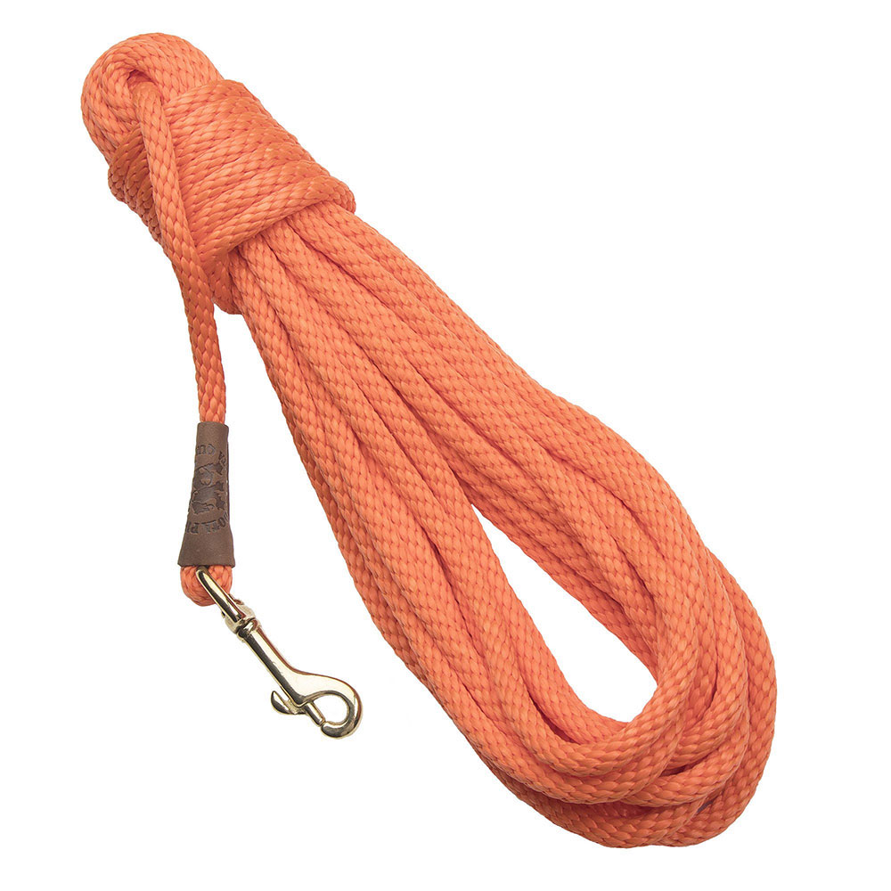 Mendota Obedience Trainer Check Cord 3/8" x 20\' - Black