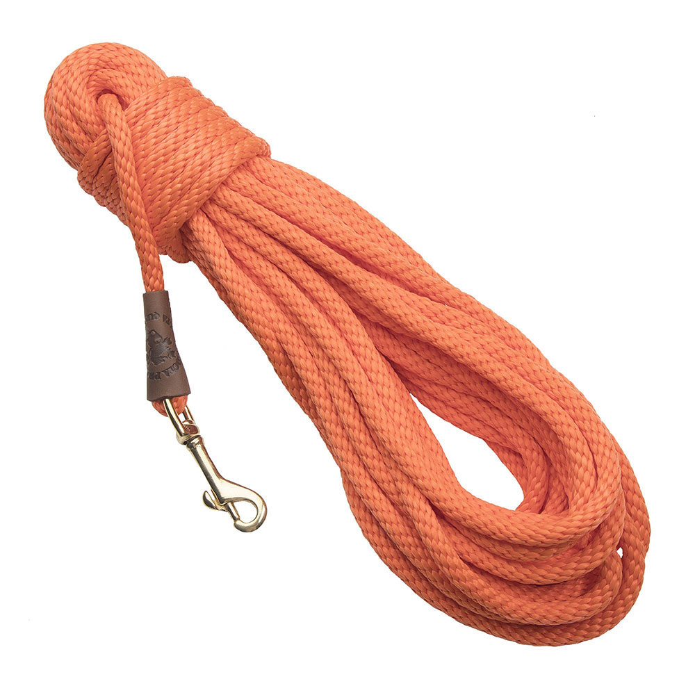 Mendota Obedience Trainer Check Cord 3/8" x 20\' - Black
