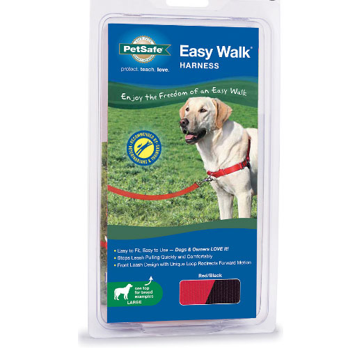 Gentle Leader Easy Walk Harness Large Red