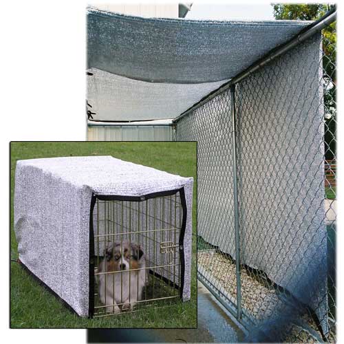 Silver Shade Mesh Shade Canopy