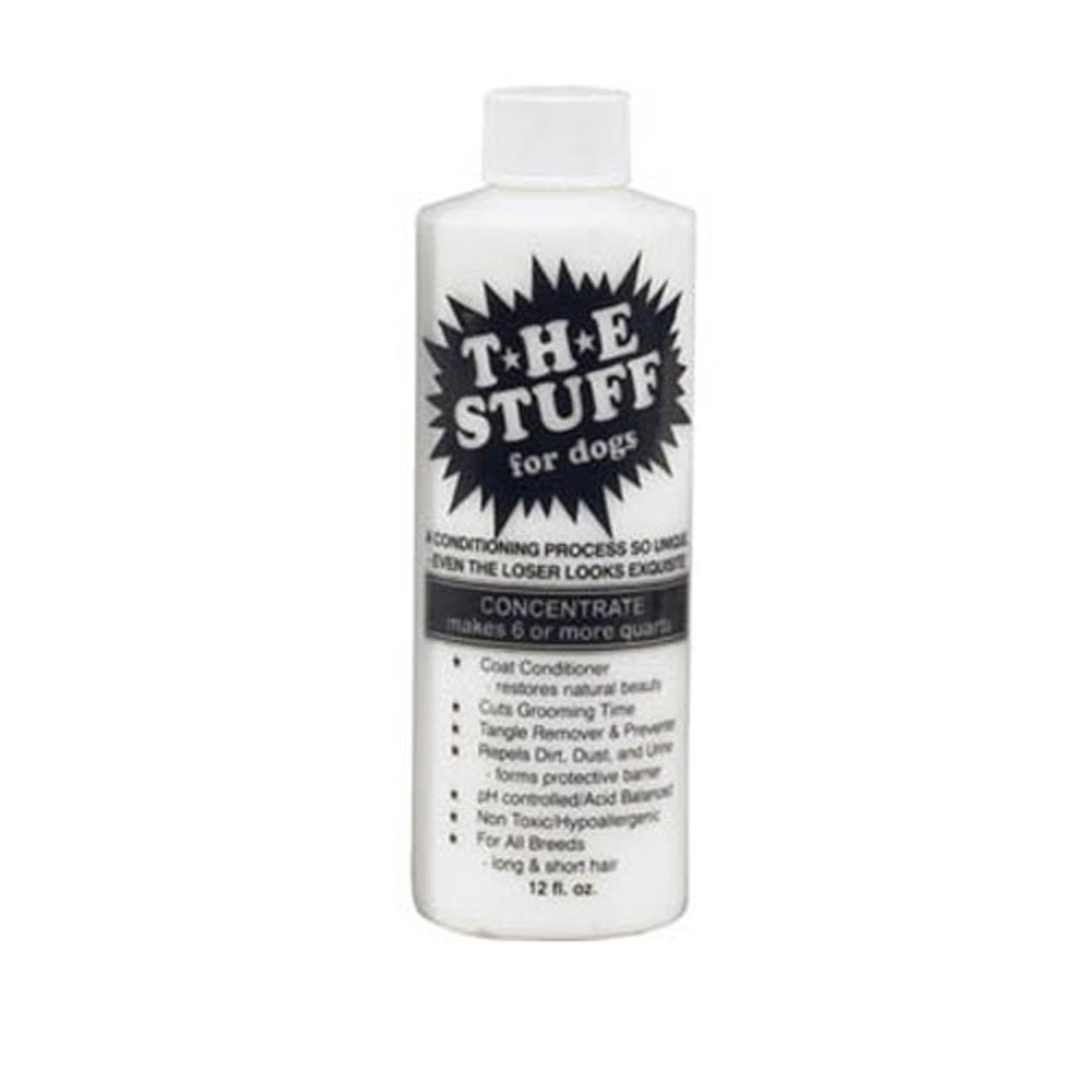 THE Stuff Dog Conditioner 12oz bottle 15 to 1 Concentrate