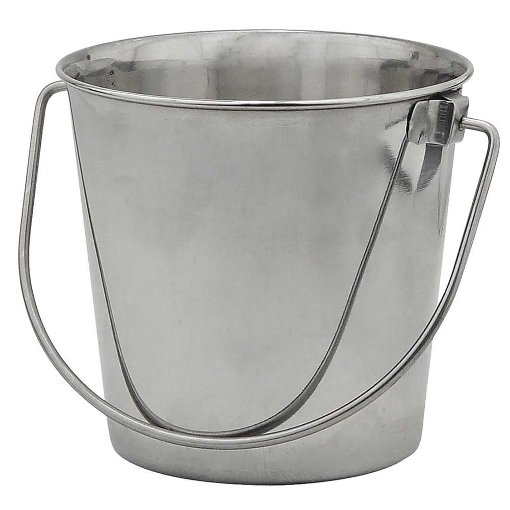 IndiPets Stainless Steel Pail
