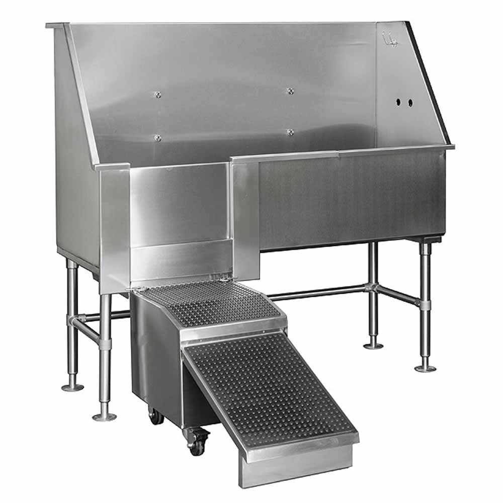 Petlift Aqua Quest Walk In Bath Tub 48-inch, Plumbing on Left Side