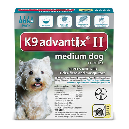 K9 Advantix II - 4 month supply