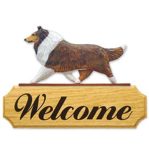 Michael Park Dog In Gait Welcome Signs