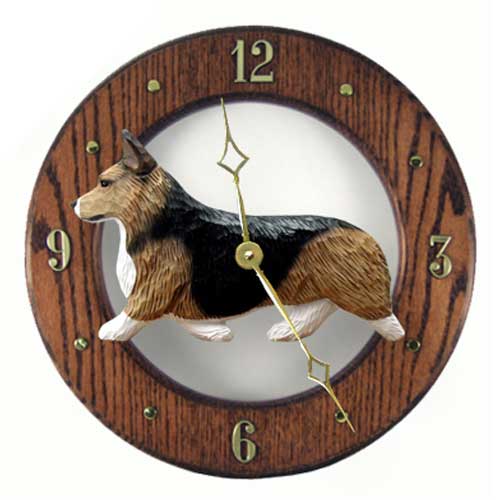 Wall Clocks in Dark Oak by Michael Park