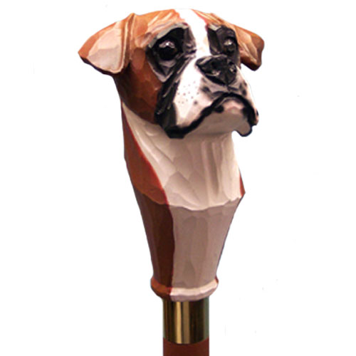 FAWN Natural Boxer Walking Stick by Michael Park