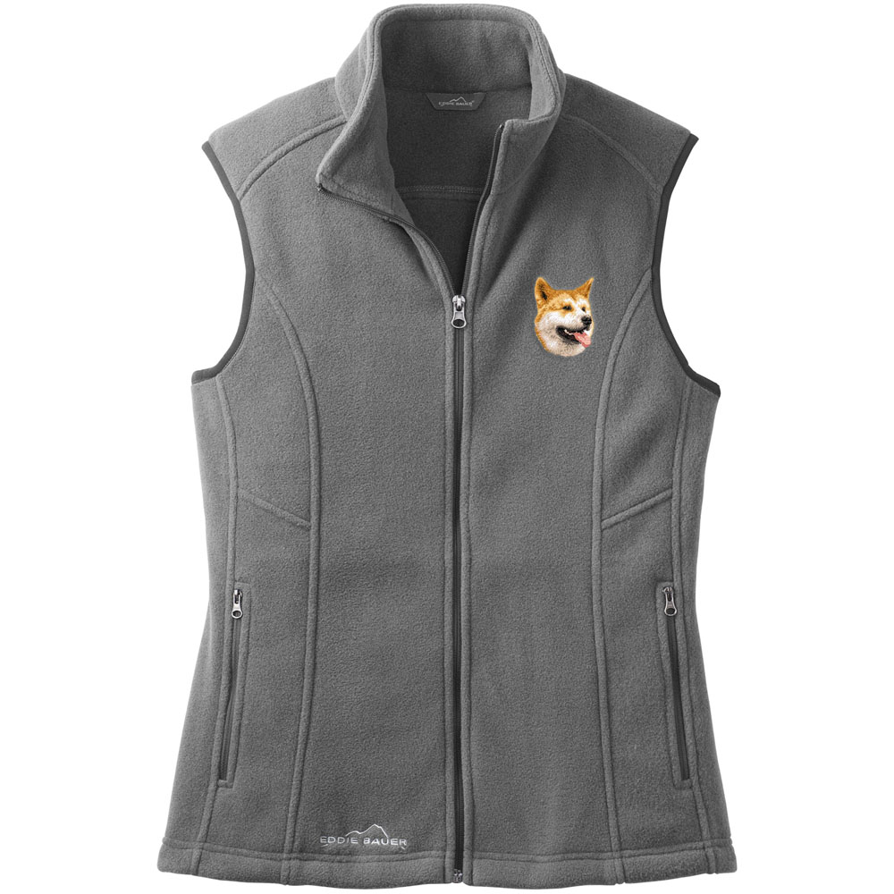 Embroidered Ladies Fleece Vests