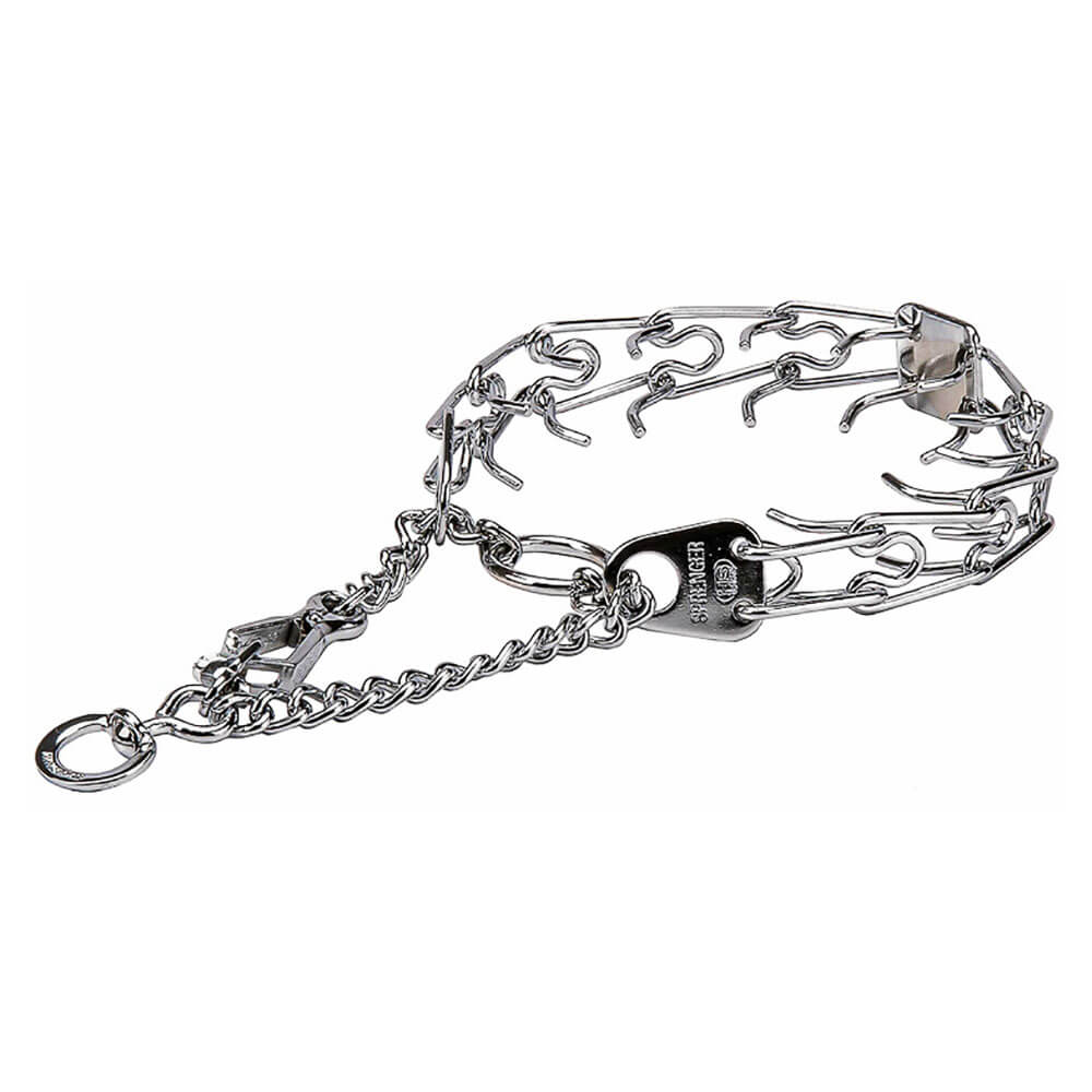 Herm Sprenger Chrome-Plated Quick Release Prong Collars