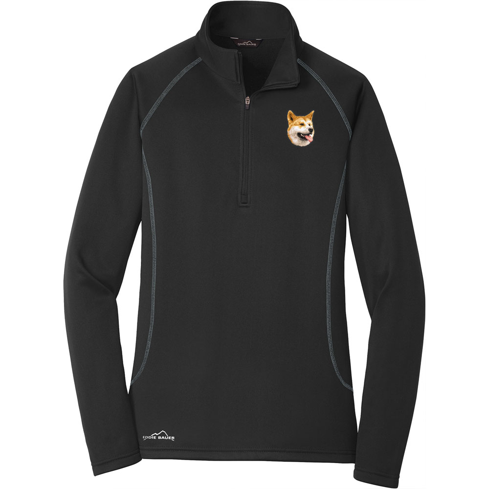 Embroidered Eddie Bauer Ladies Base Layer Fleece