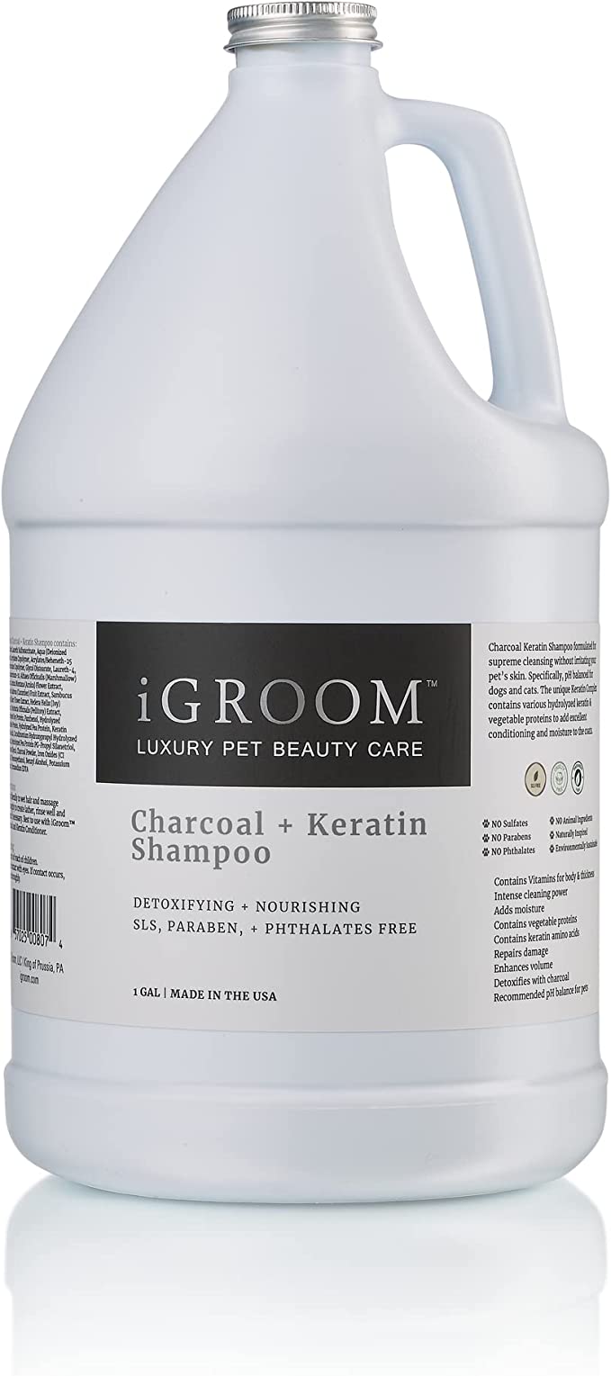 iGroom Charcoal + Keratin Shampoo