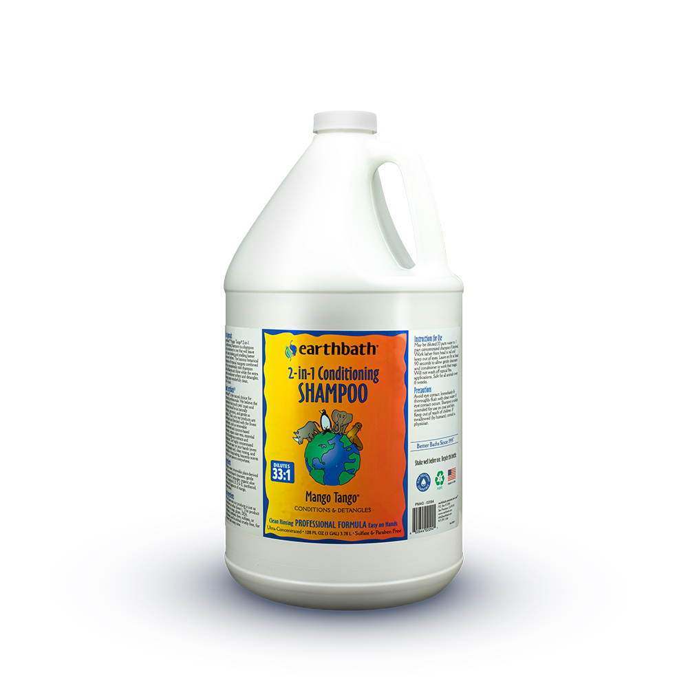 earthbath® 2-in-1 Mango Tango® Conditioning Shampoo Made in USA