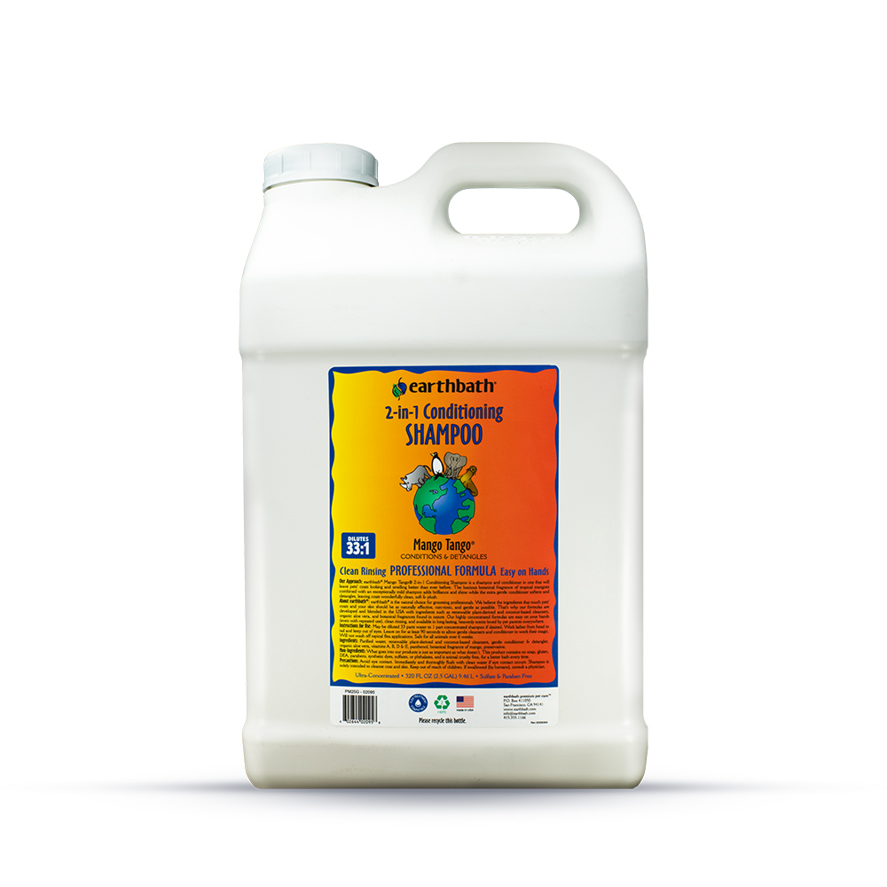 earthbath® 2-in-1 Mango Tango® Conditioning Shampoo Made in USA