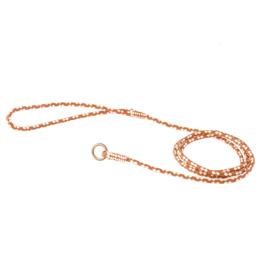 Alvalley Hand Braided Leather Slip Leads – 4ft