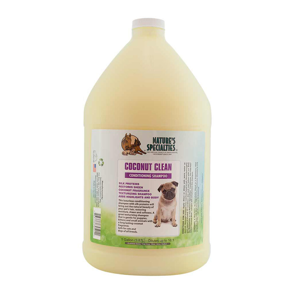 Natures Specialties Coconut Clean Shampoo for Dogs & Cats
