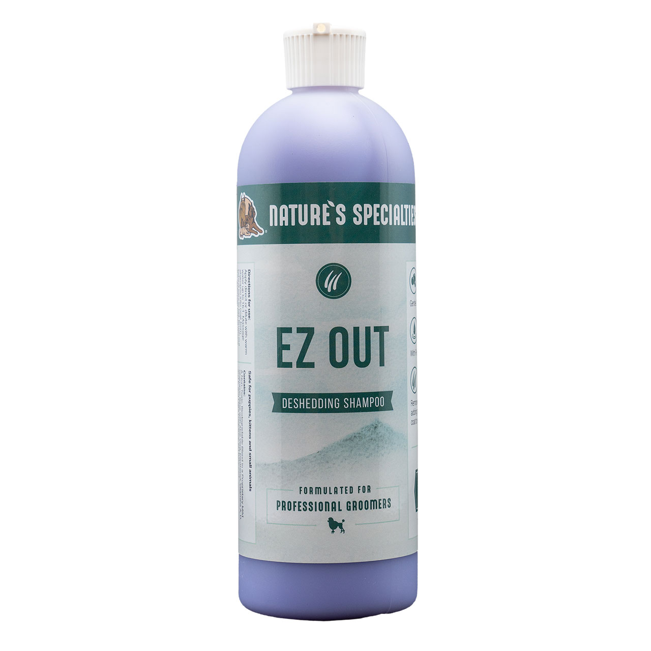 Natures Specialties EZ Out® Deshedding Shampoo for Dogs & Cats