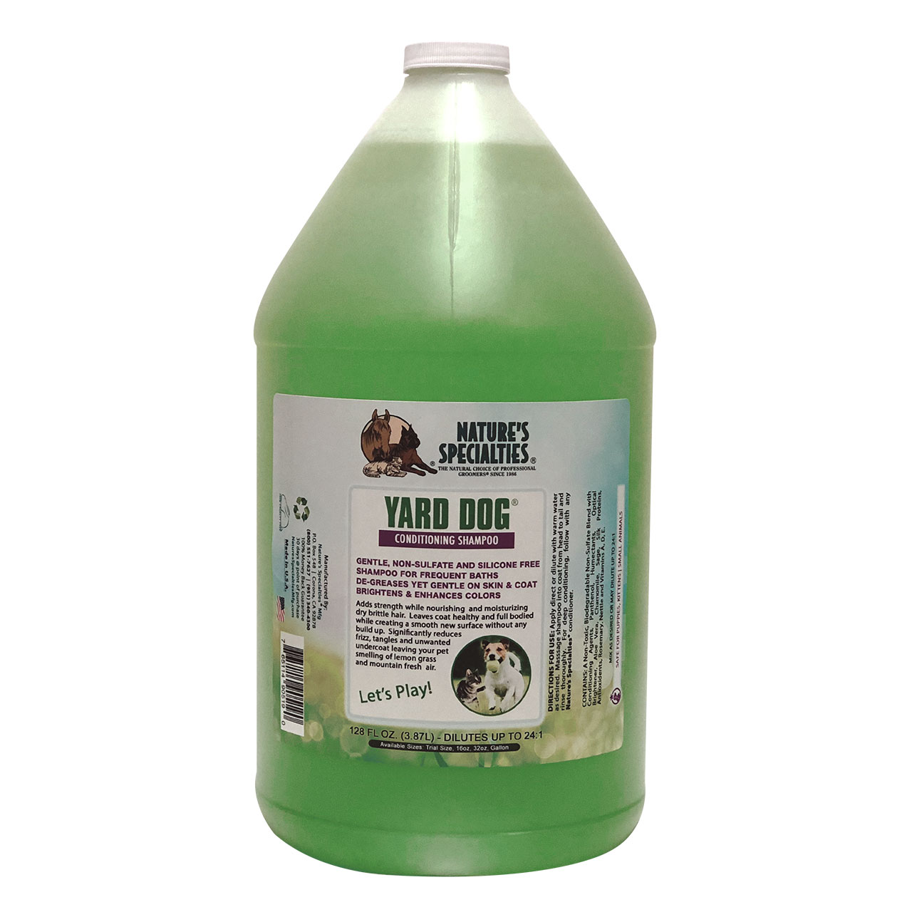 Nature\'s Specialties Yard Dog Conditioning Shampoo for Dogs and Cats