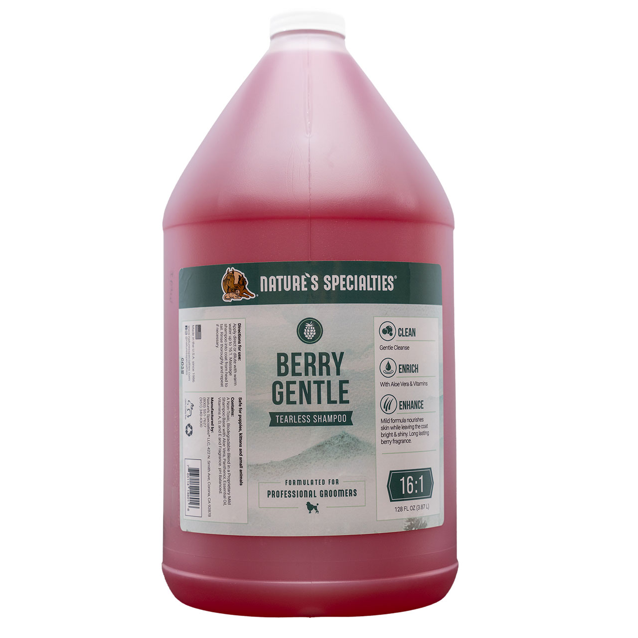 Nature\'s Specialties Berry Gentle Tearless Shampoo for Dogs