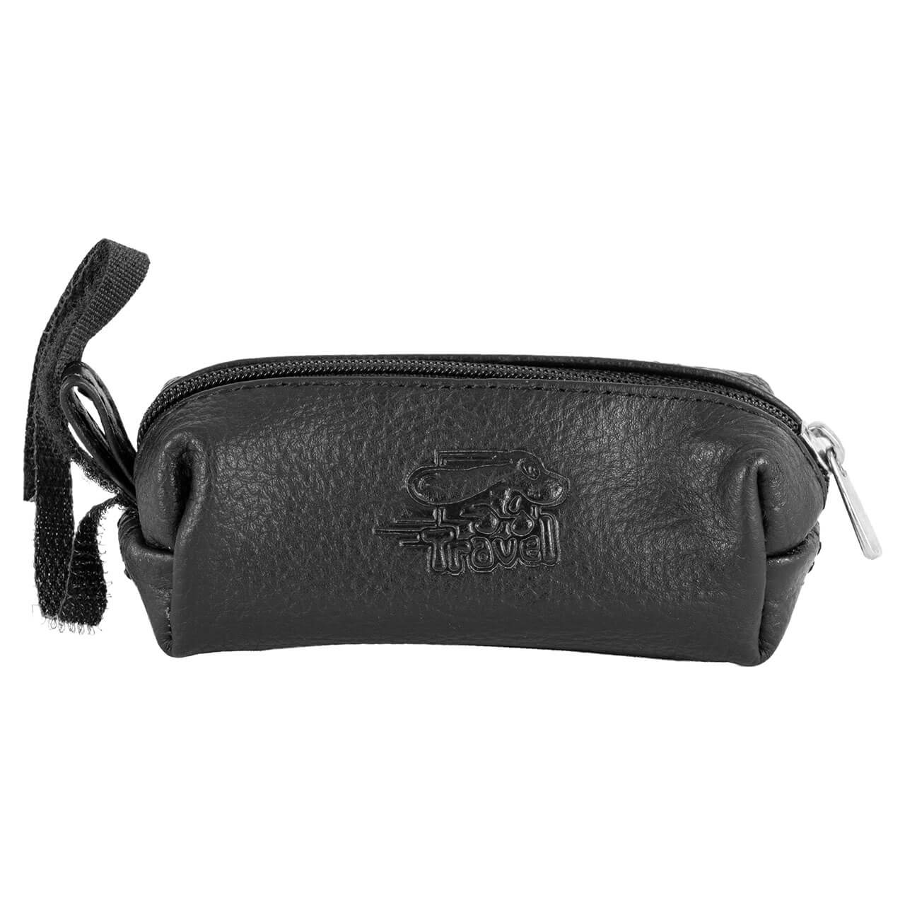 Show Tech Travel Leather Poop Bag Holder