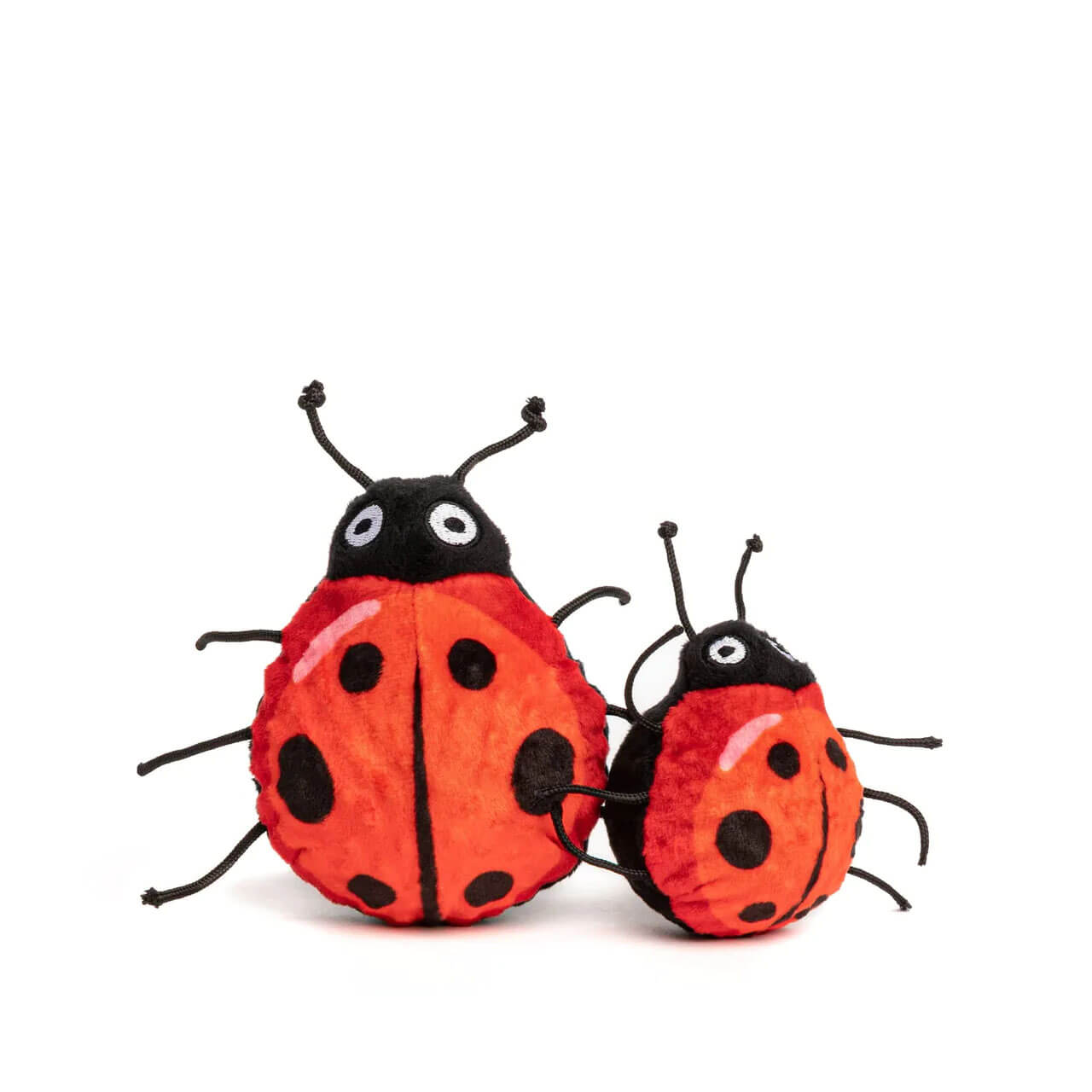 fabdog faball® Ladybug Dog Squeaky Toy