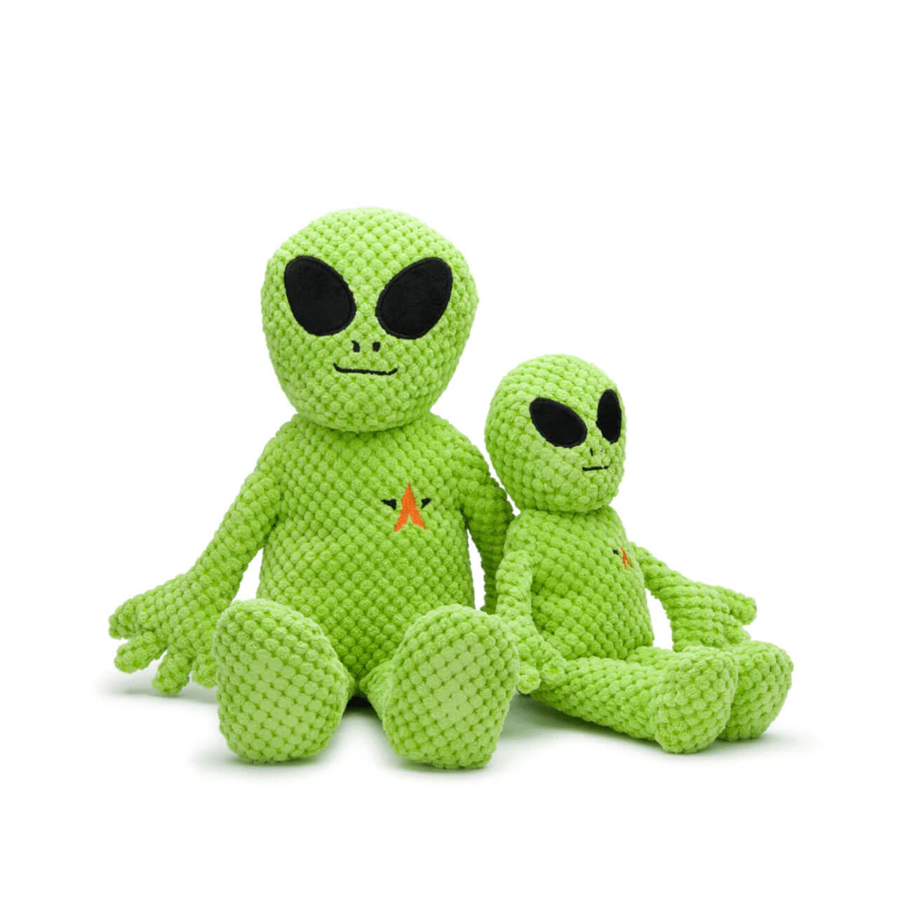 fabdog Floppy Alien Plush Dog Toy