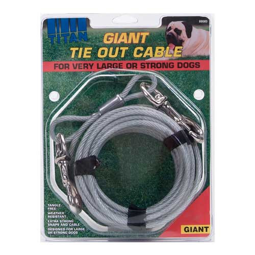 Giant Cable Tie Outs