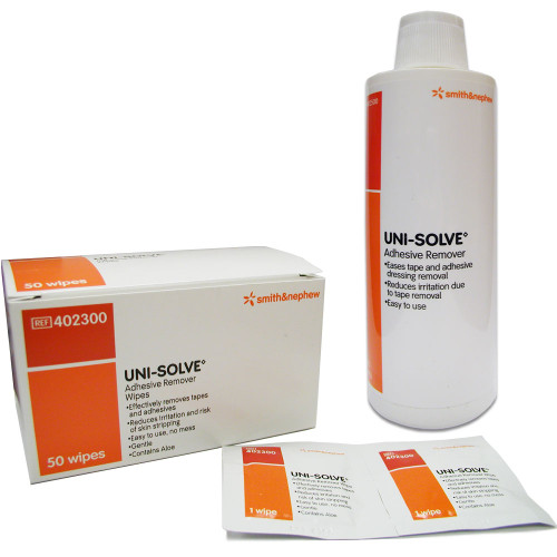 UniSolve Adhesive Remover, Liquid, 8 Ounce Bottle, Smith & Nephew