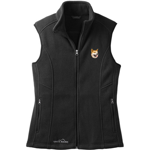 Embroidered Ladies Fleece Vests