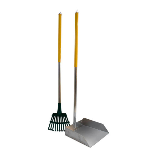 Pooper Scoopers  Small Dog Scoop and Spade Set with 4' Alumilite Handle –  Flexrake