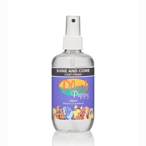 Plush Puppy Shine and Comb Spray