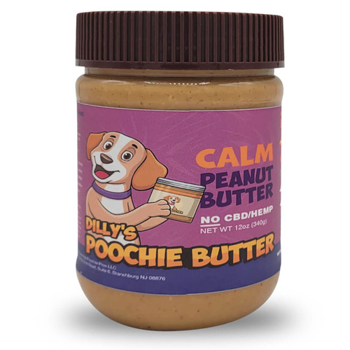 Poochie Butter Dog Almond Butter - 12oz Jar