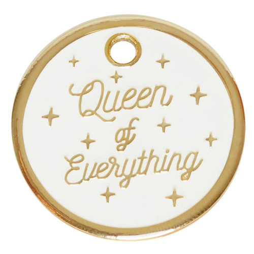 Trill Paws Queen Of Everything Pet Tag