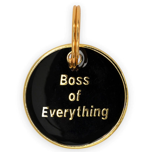 Trill Paws Boss Of Everything Pet Tag
