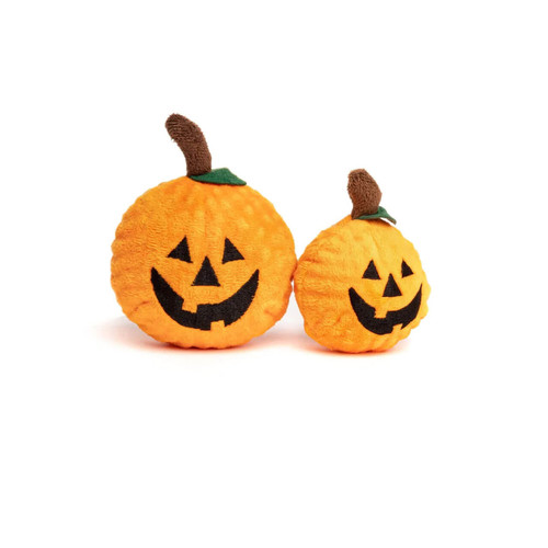 fabdog Pumpkin faball® Squeaky Dog Toy