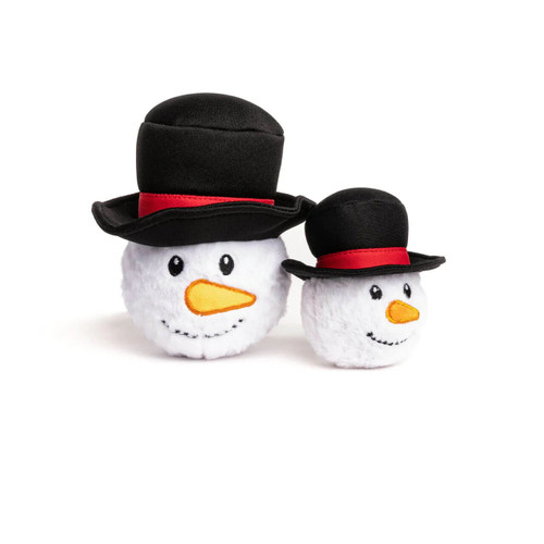 fabdog Snowman faball® Squeaky Dog Toy
