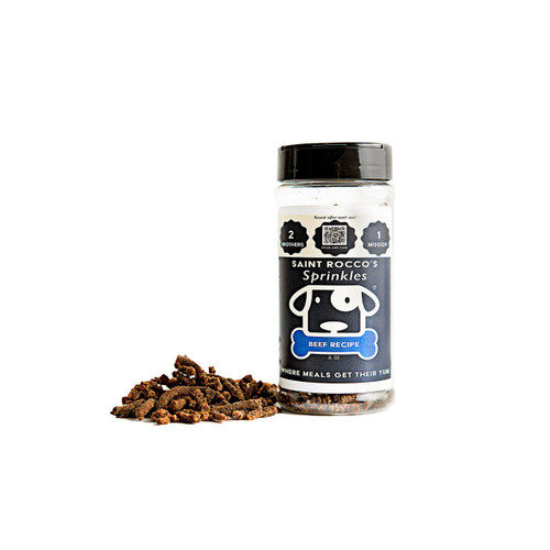 Saint Rocco\'s Beef Sprinkles Food Topper - 6oz