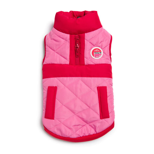 fabdog Fab Ski Pink Quilted Vest