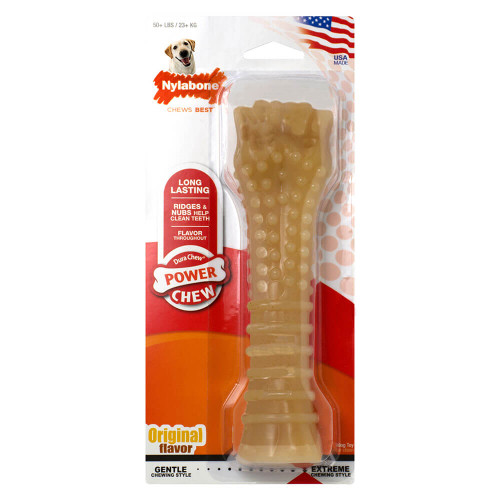 Nylabone Original Classic Power Chew Durable Dog Toy - 8"