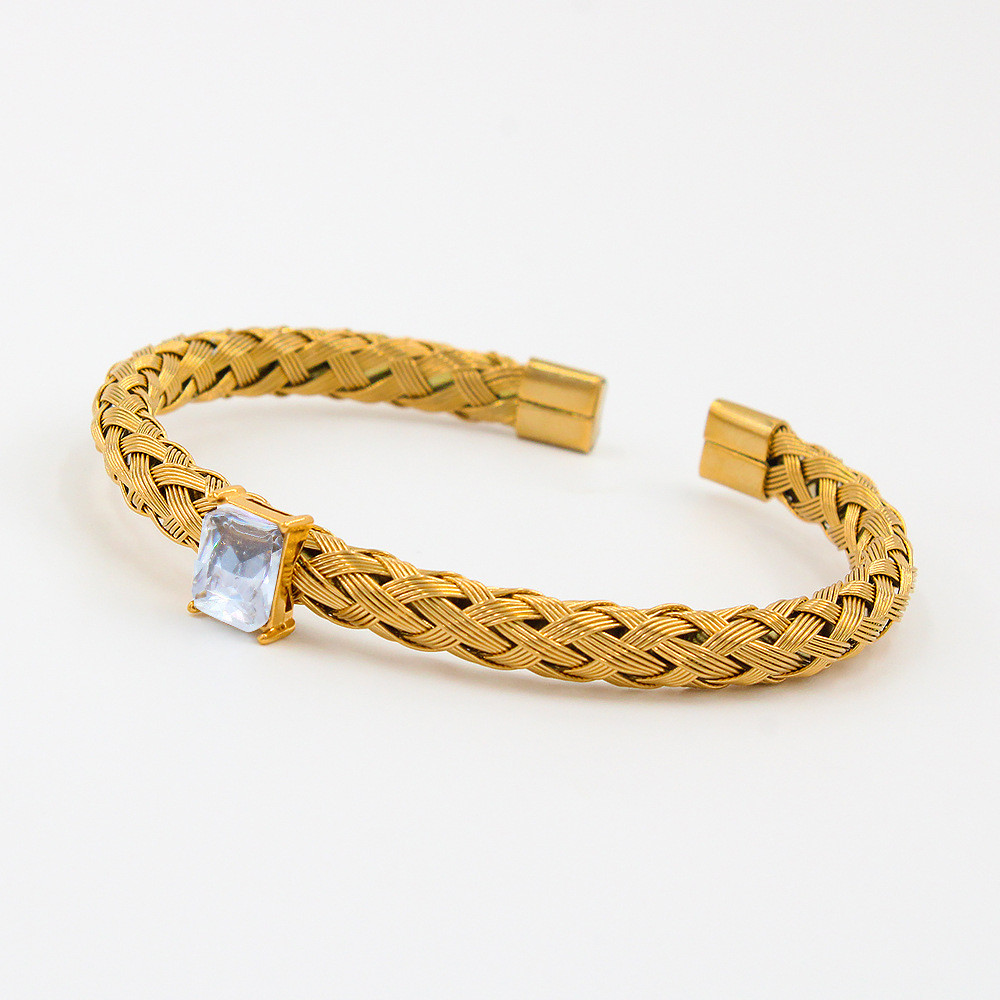 Bianca braided bangle Fancy Rascal
