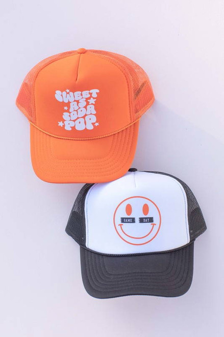 Orange hat only