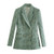 Green Check Tweed Jacket