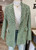 Green Check Tweed Jacket