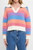 Rainbow stripe sweater