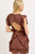 Chestnut ruffle mini