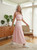Bubblegum stripe maxi set