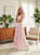 Bubblegum stripe maxi set